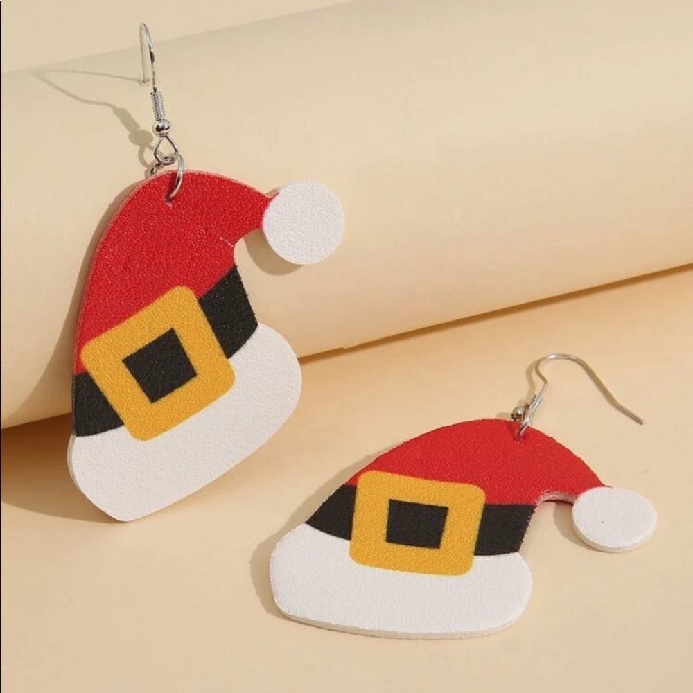 Santa Hat Earrings 